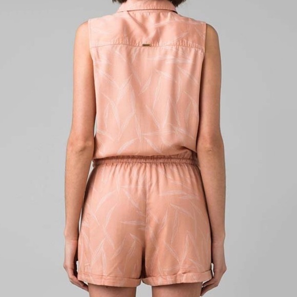 NWT Prana Weekend Escape Tencel Sleeveless Romper - Picture 3 of 9
